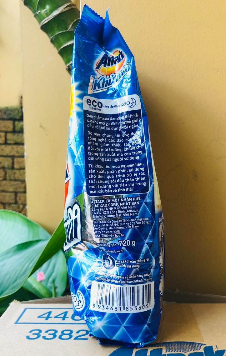 Bột giặt Attack - Hương Anh Đào 720g