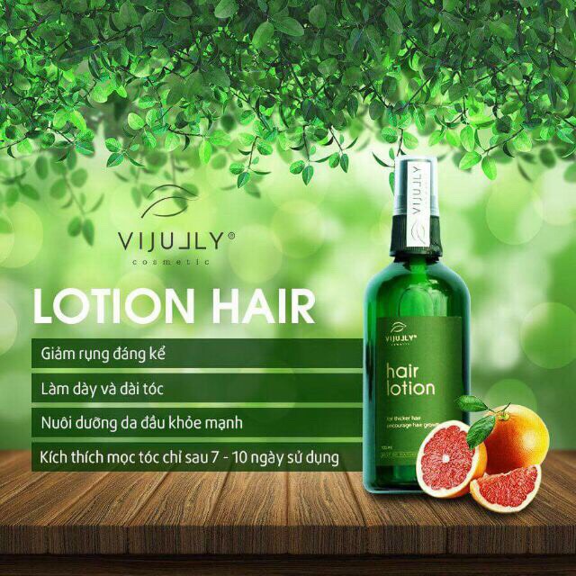 Tinh dầu bưởi xịt tóc vijully