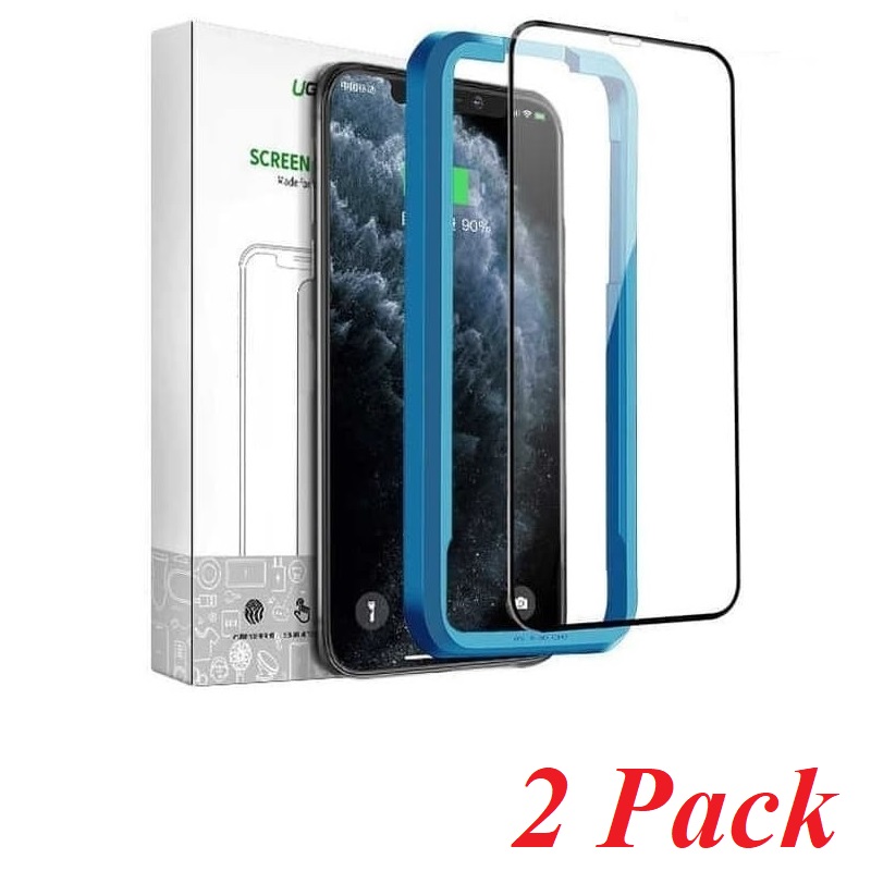 Ugreen 70986 iphone 11 6.1inch 2 miếng dán kính cường lực bảo vệ 3d sp141