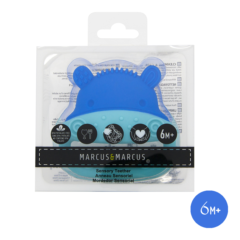 Đồ Gặm Nướu Silicon Cho Bé Sensory Marcus & Marcus, Từ 6 Tháng - Lucas