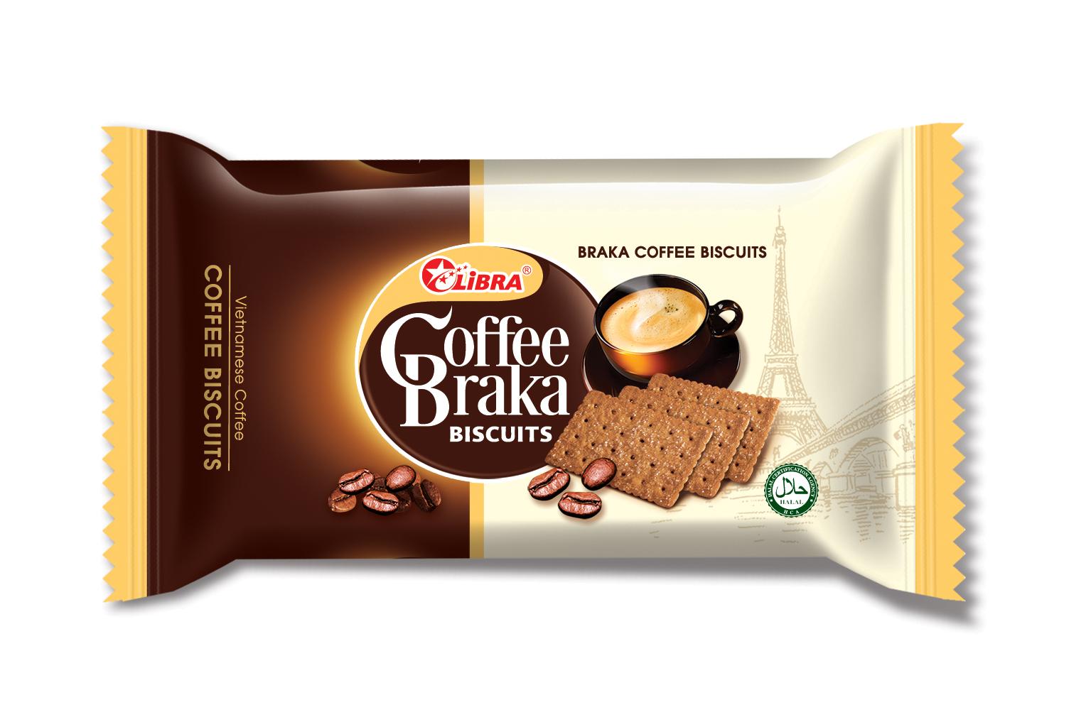 Bánh Quy Cà Phê Libra Coffee Cracker 150g