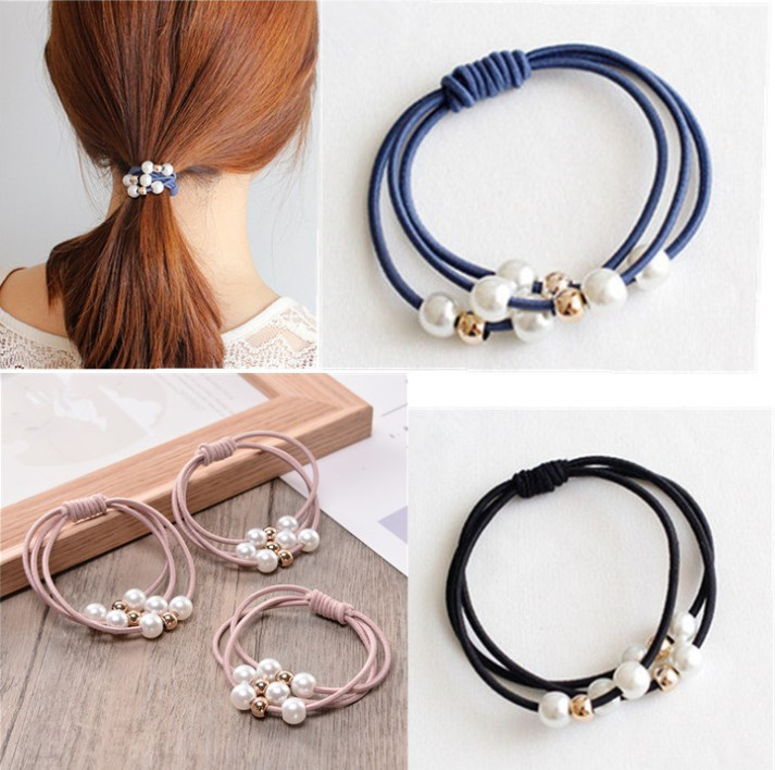 THUN CỘT TÓC ĐÍNH HẠT SANG TRỌNG