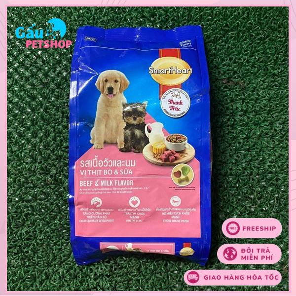 Thức ăn hạt khô cho chó con SMARTHEART PUPPY