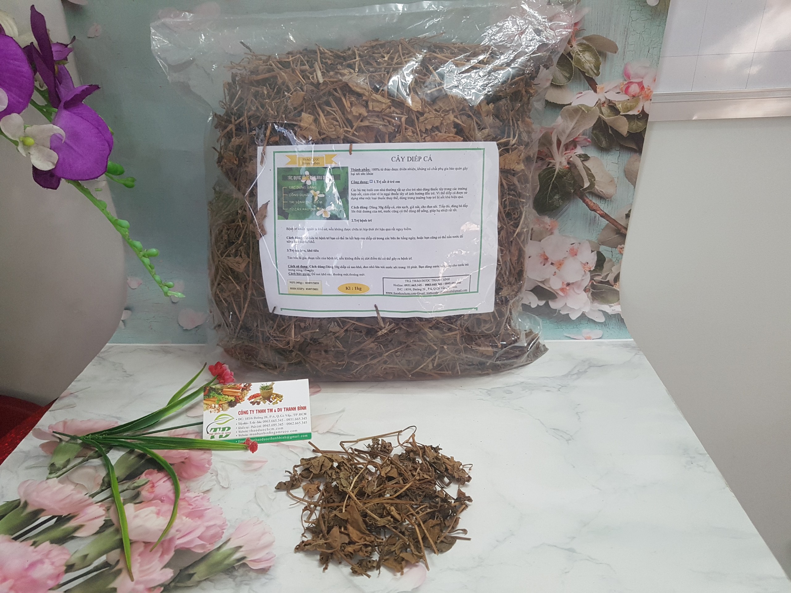 Rau Diếp Cá Khô 500G - Hàng Chất Lượng