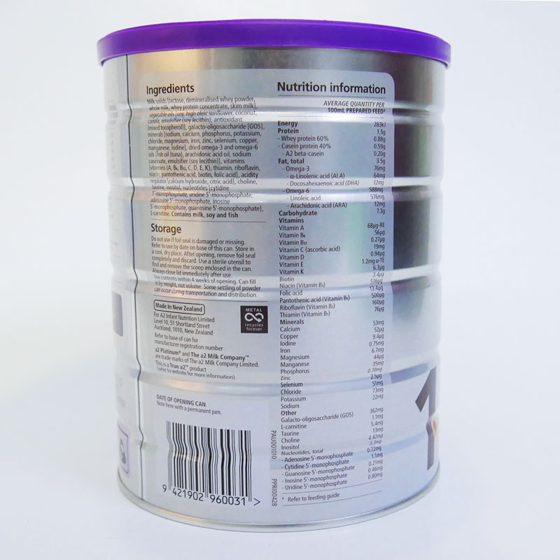 Sữa A2 Platinum Úc số 1 dành cho trẻ 0 đến 6 tháng