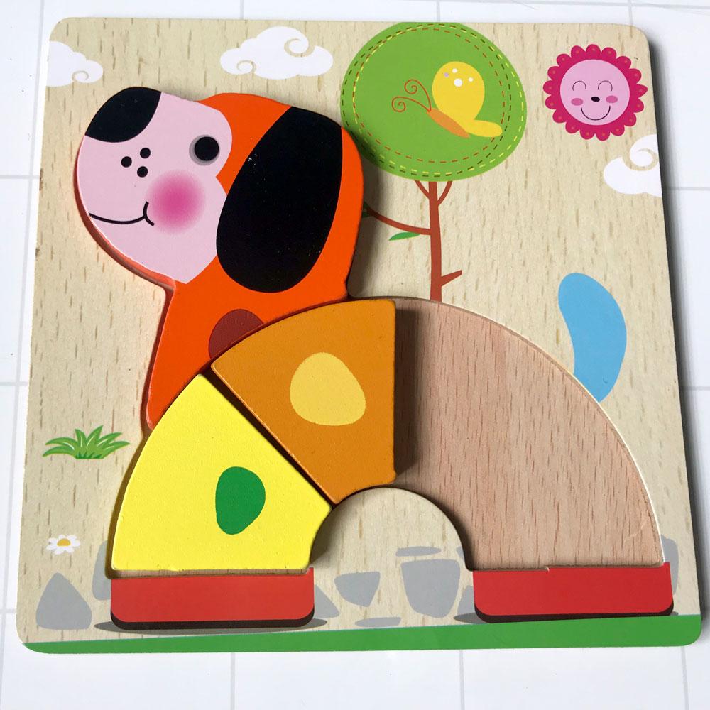 Trò chơi trí tuệ , đồ chơi thông minh , Đồ Chơi Gỗ Dành Cho Bé 2 Tuổi Trở Lên PuzzleToys , đồ chơi cho bé