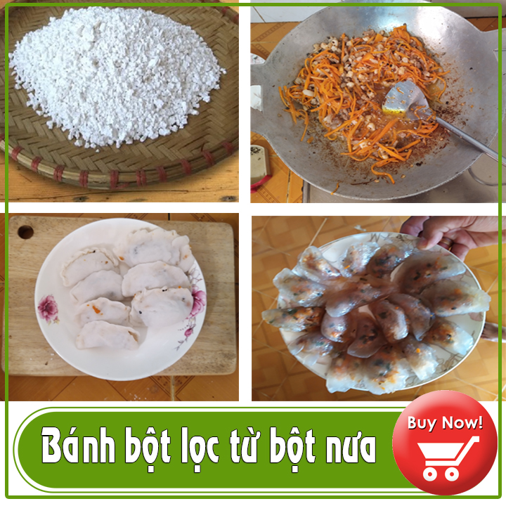 Bột nưa nguyên chất (combo 3kg)