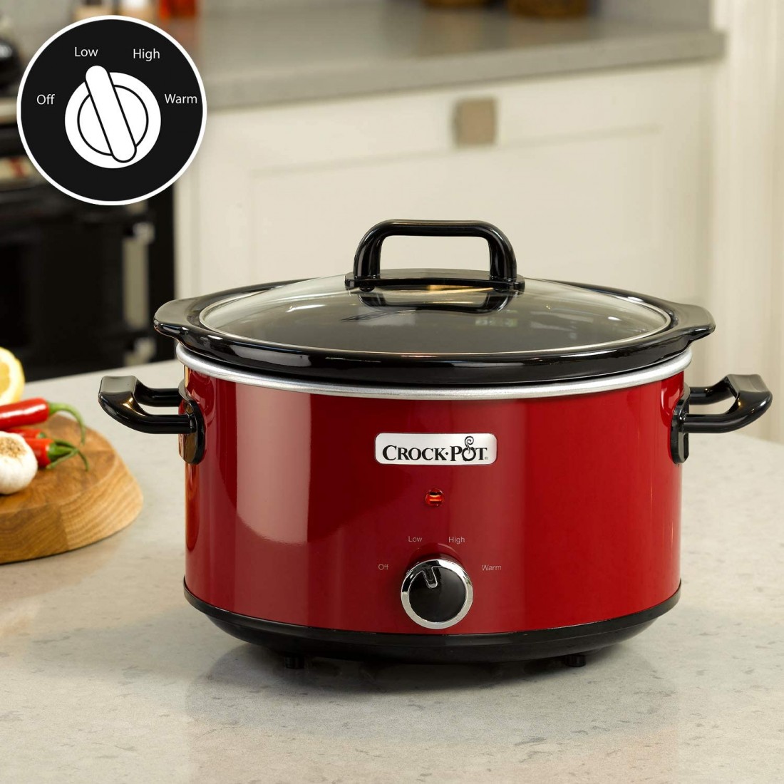 NỒI NẤU CHẬM CROCK POT, Dung tích 3.5 lít, NHẬP ĐỨC