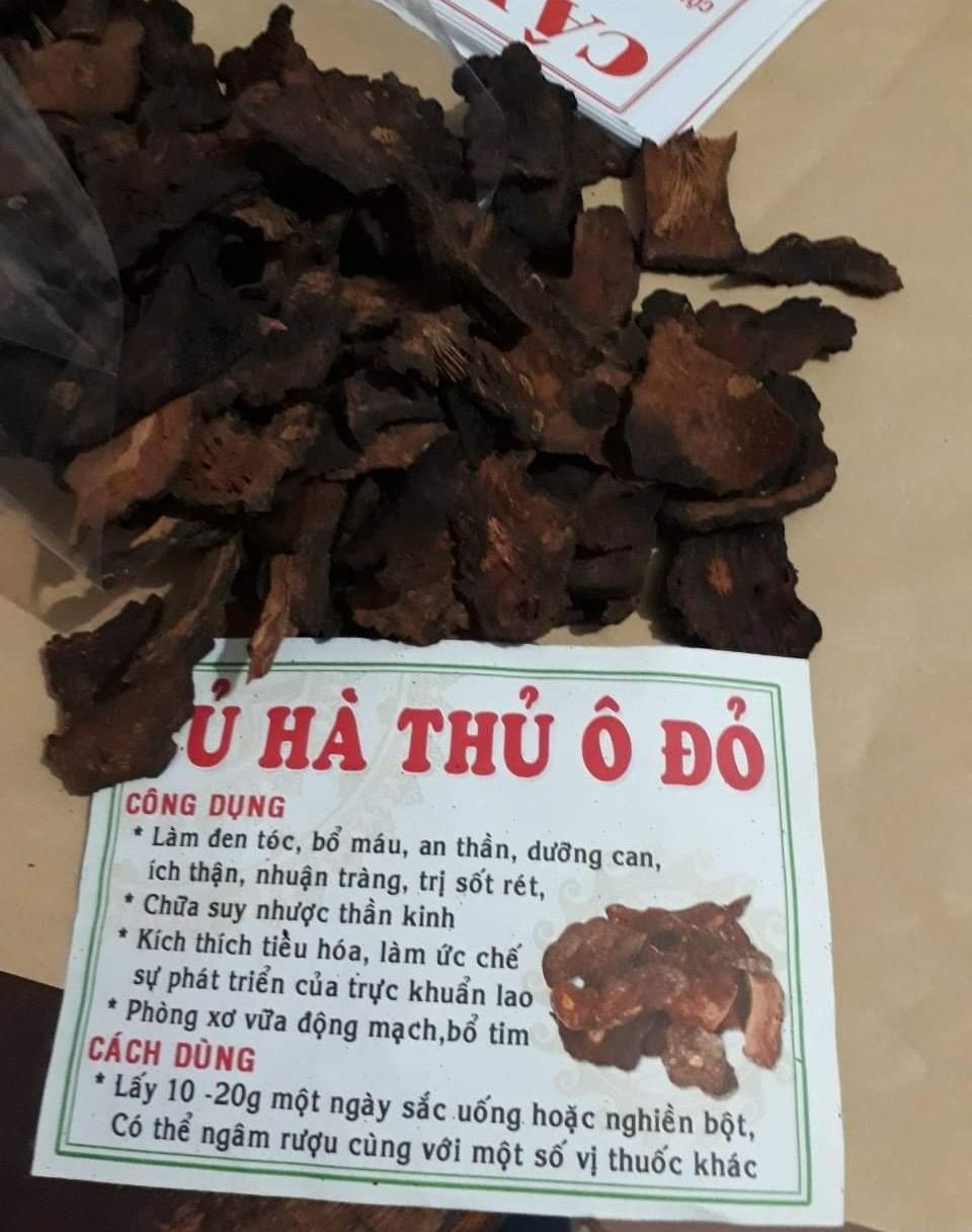 Hà thủ ô đỏ đã sơ chế 1kg