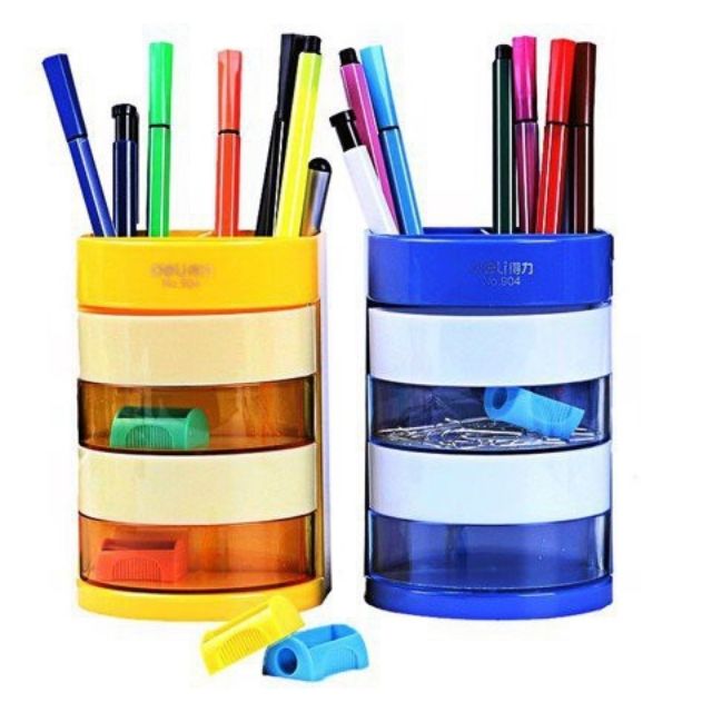 Ống Cắm Bút Deli 904