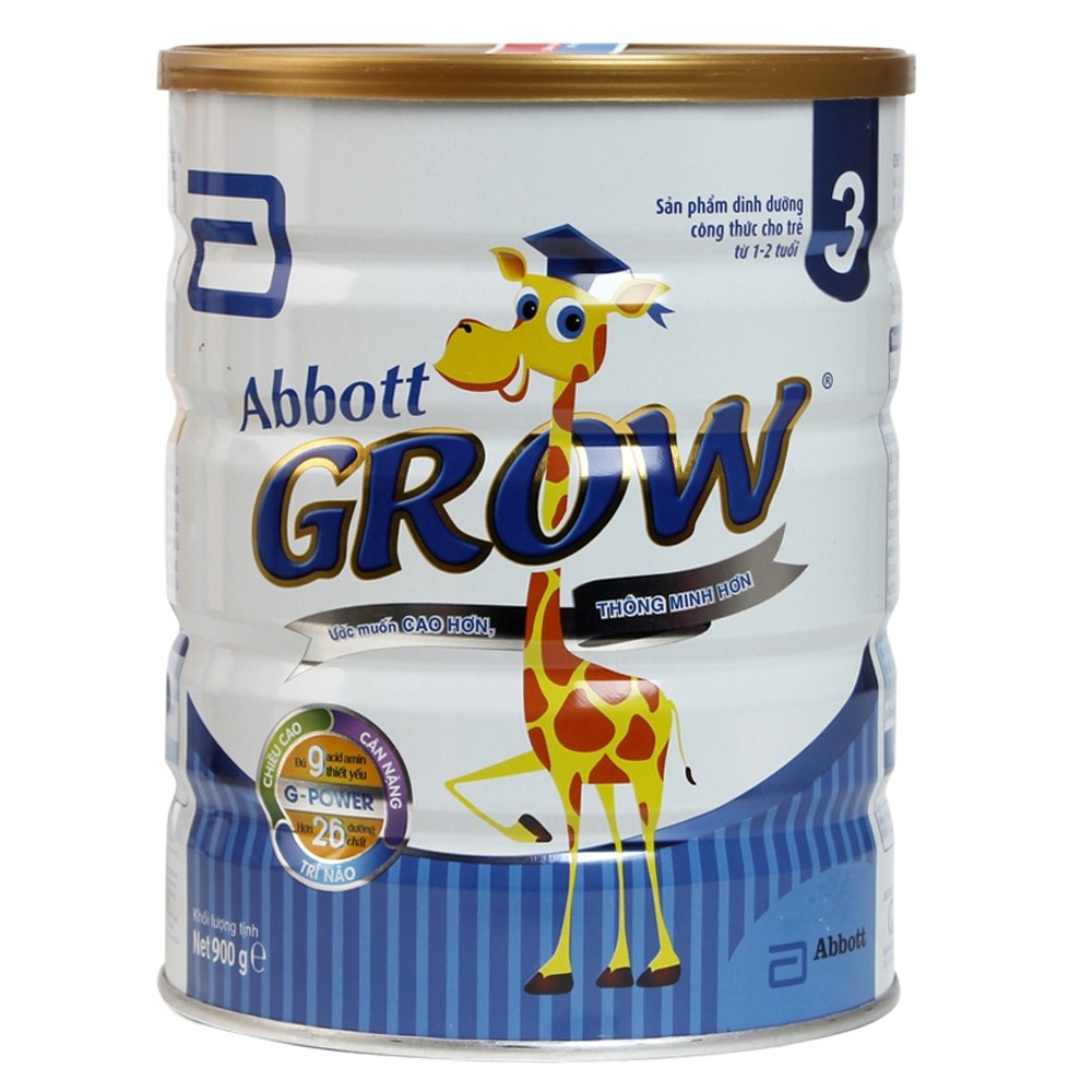 Sữa Bột Abbott Grow 3 900g
