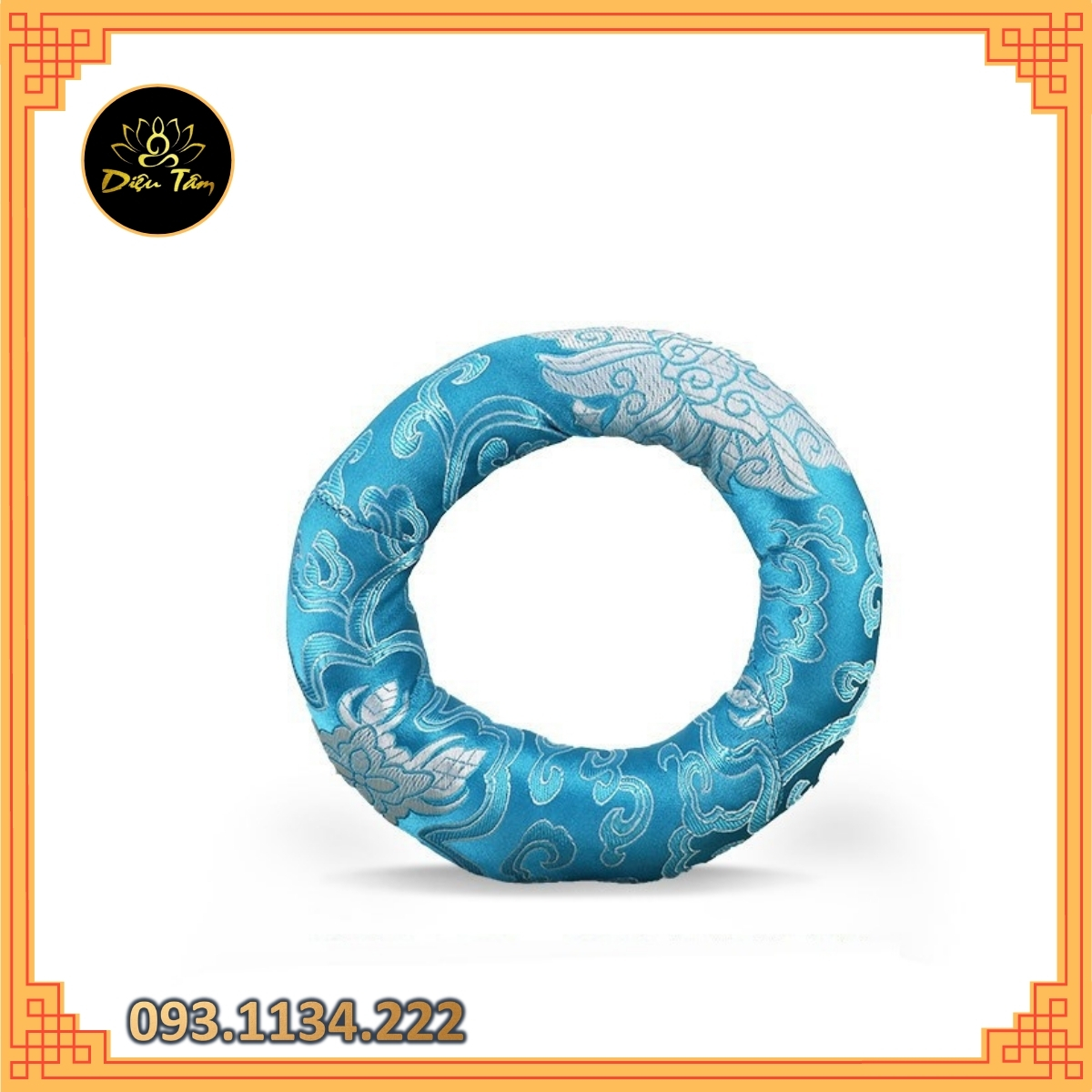 Đệm Bell rotating Nelpal many size, cushion Bell Tibetan handcrafted
