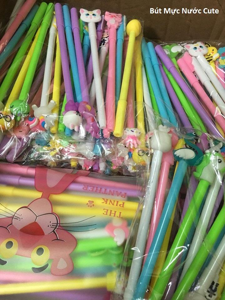 ( mực Tím )20 Chiếc Bút Mực Nước Màu Tím Kiểu Dáng Cute