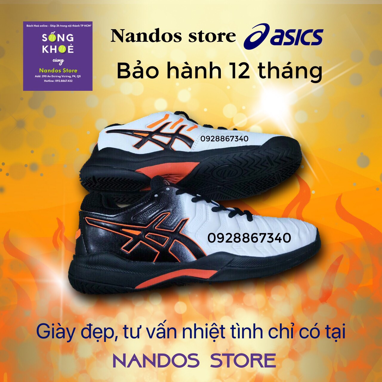 [HCM][GIẢM GIÁ 26%] GIÀY TENNIS ASICS DJOKOVIC T11/2022