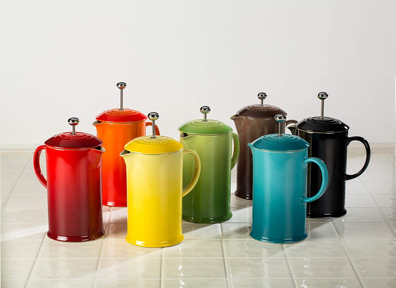 BÌNH PHA CÀ PHÊ LE CREUSET FRENCH PRESS, MÀU CAM