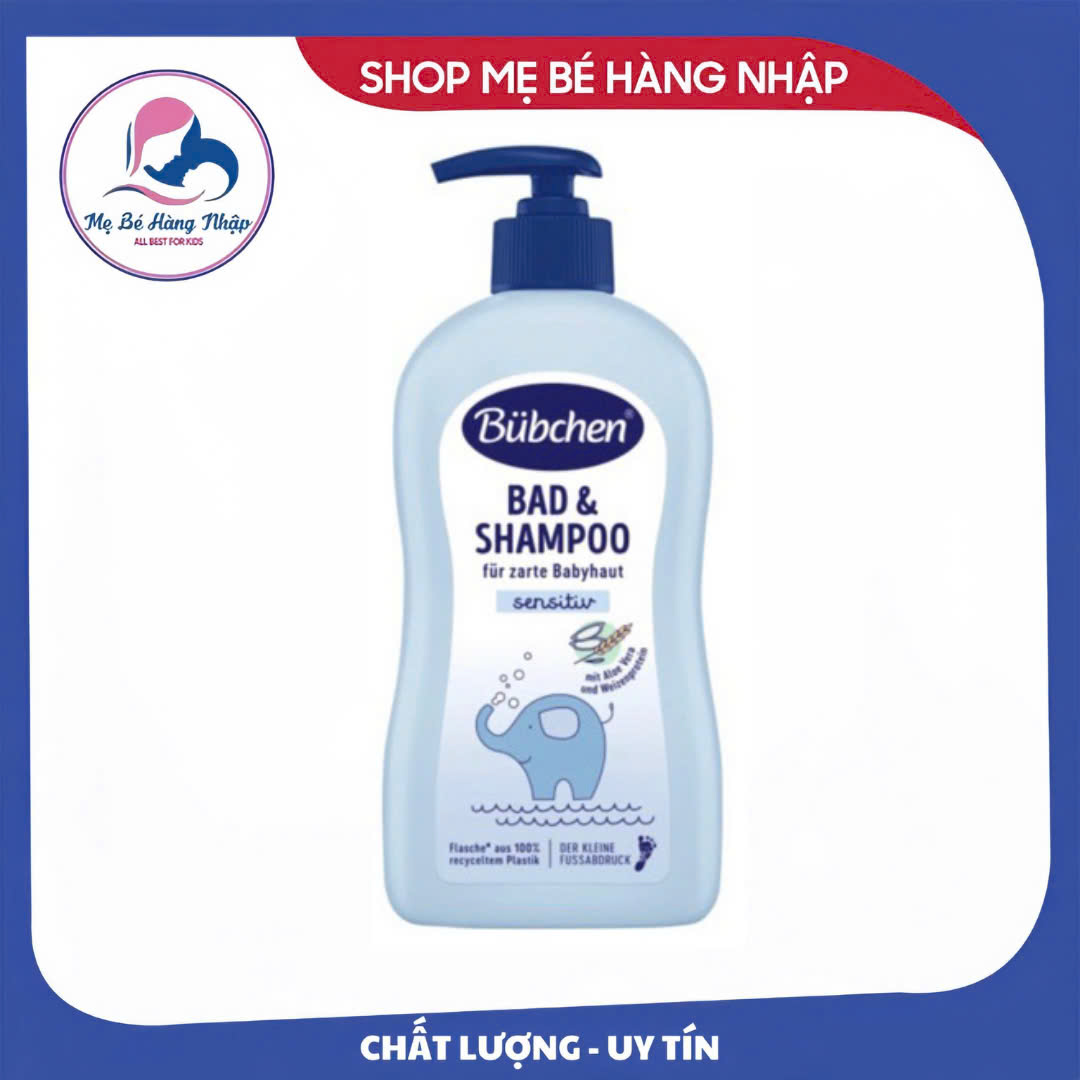 Sữa tắm gội Bubchen Bad and Shampoo 400ml