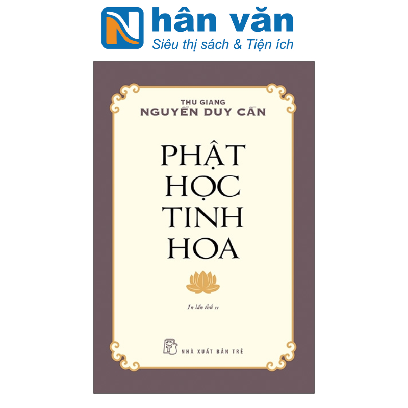 Thu giang nguyễn duy cần - phật học tinh hoa