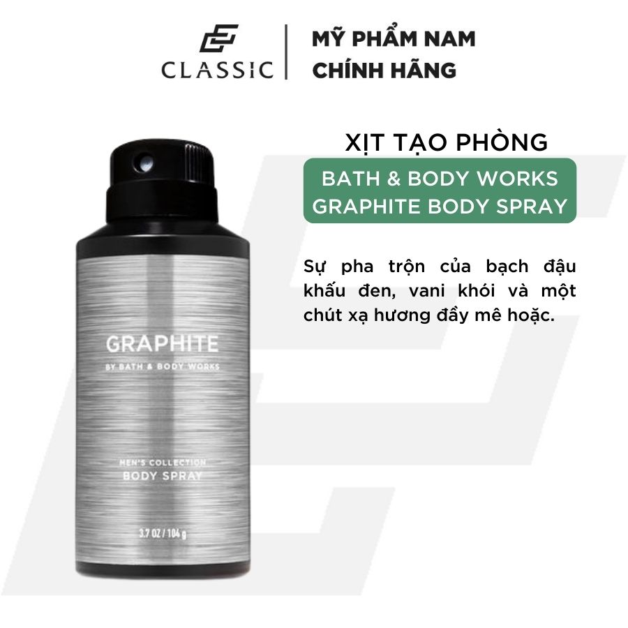 Xịt toàn thân bath & body works body spray 104g