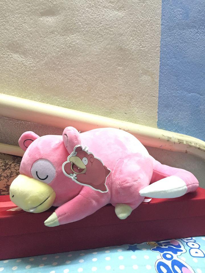 Gấu bông Pokemon - slowpoke dáng ngủ cute