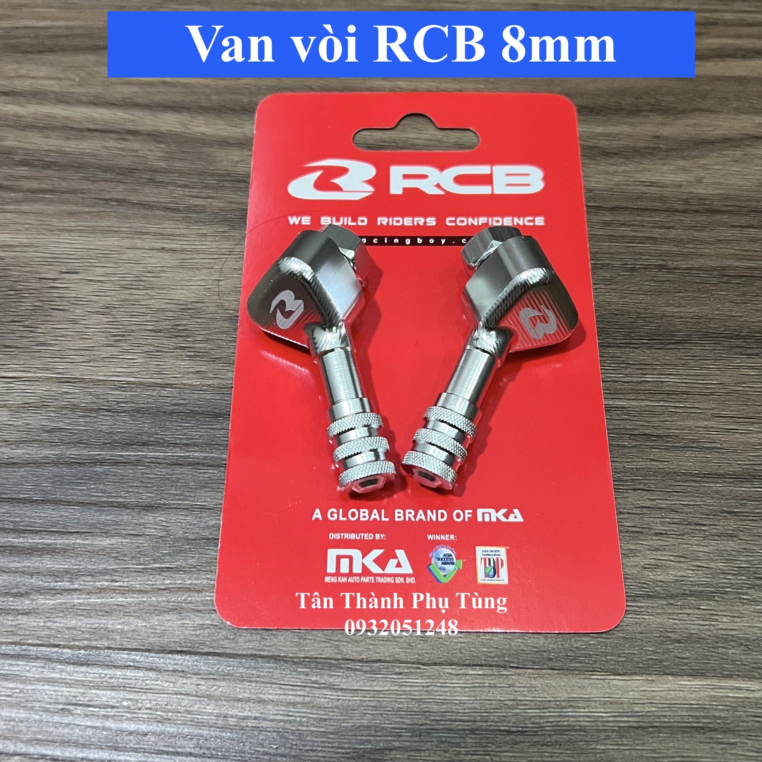 Van vòi rcb 8mm chính hãng - 1 cặp