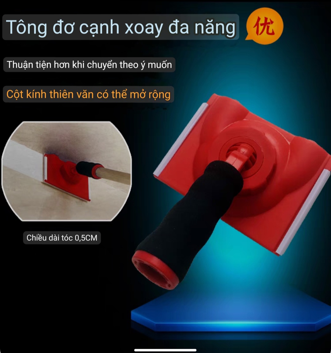 Dụng cụ kẻ chỉ - cắt nách tường (Hàng cao cấp)