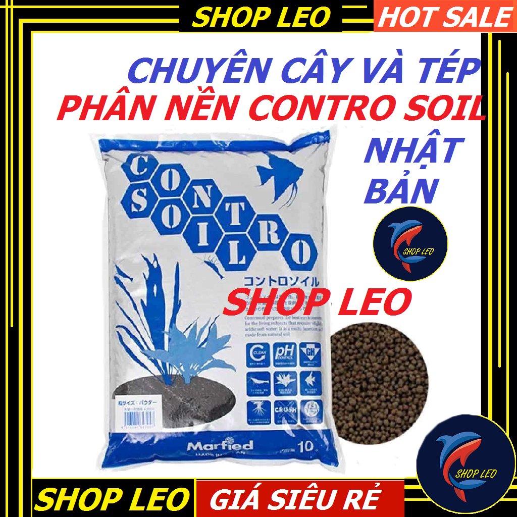 Phân Nền Control Soil Nhật Bản - Phân nền thuỷ sinh và tép cảnh - Chuyên dụng cho cả bể thủy sinh và tép- phụ kiện thủy sinh - shopleo