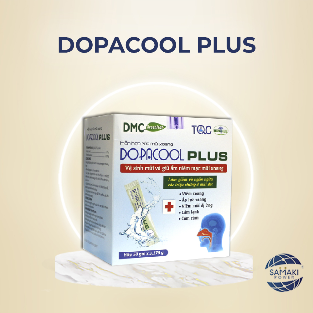 Hỗn hợp rửa mũi xoang Dopacool Plus