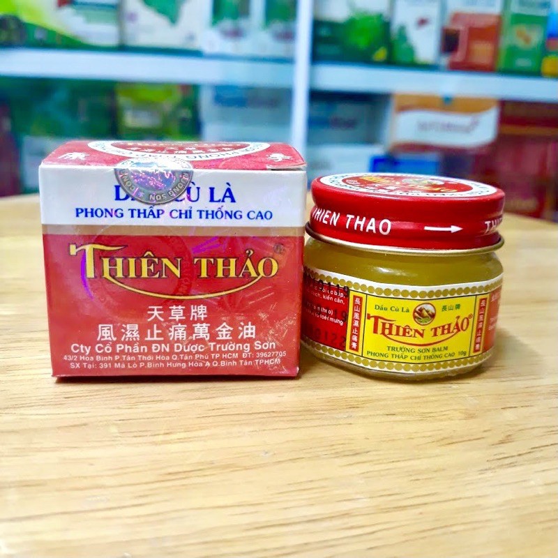 Dầu cù là THIÊN THẢO lọ 10g/30g