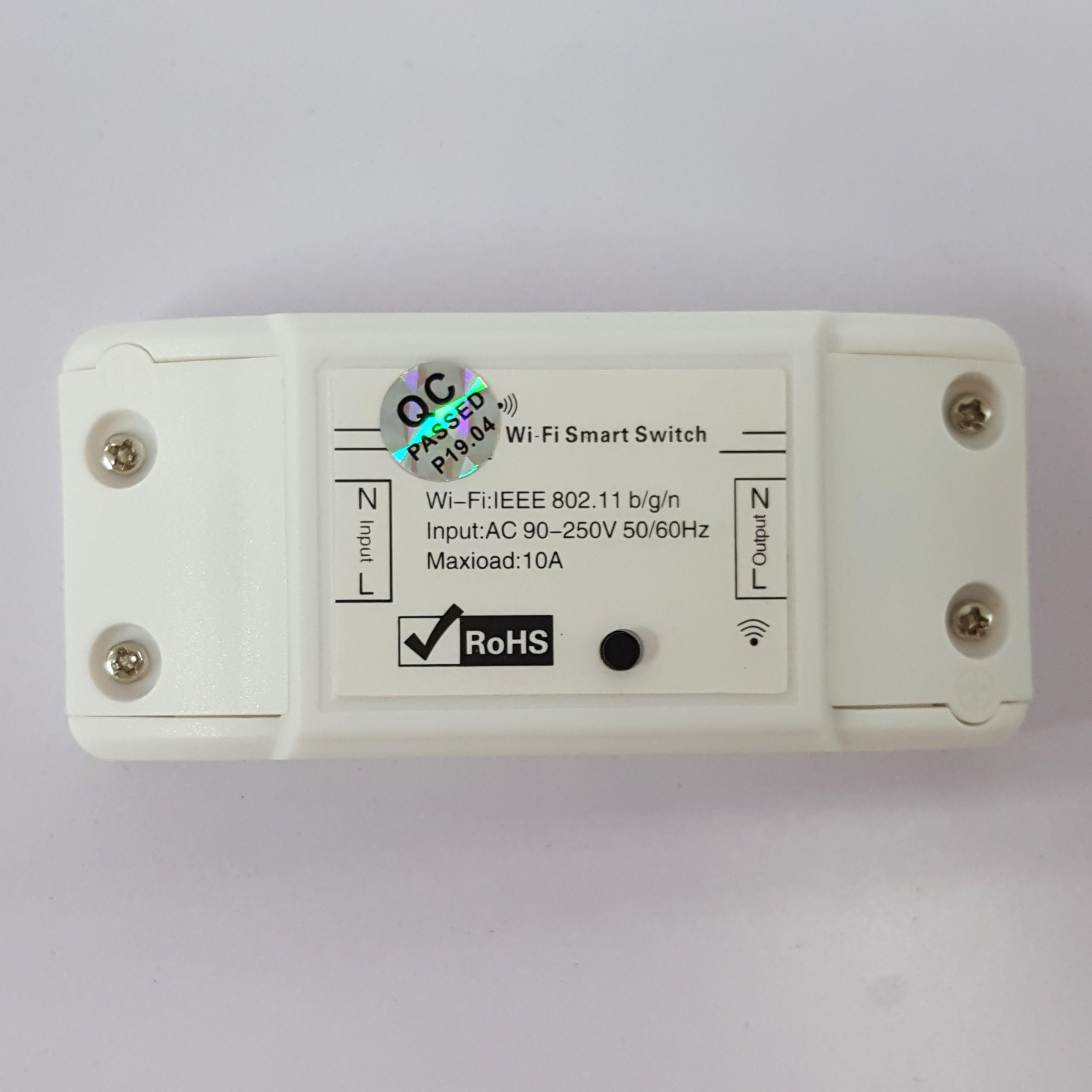 Công Tắc Wifi Tuya Basic bản quốc tế tiếng anh có hỗ trợ google home