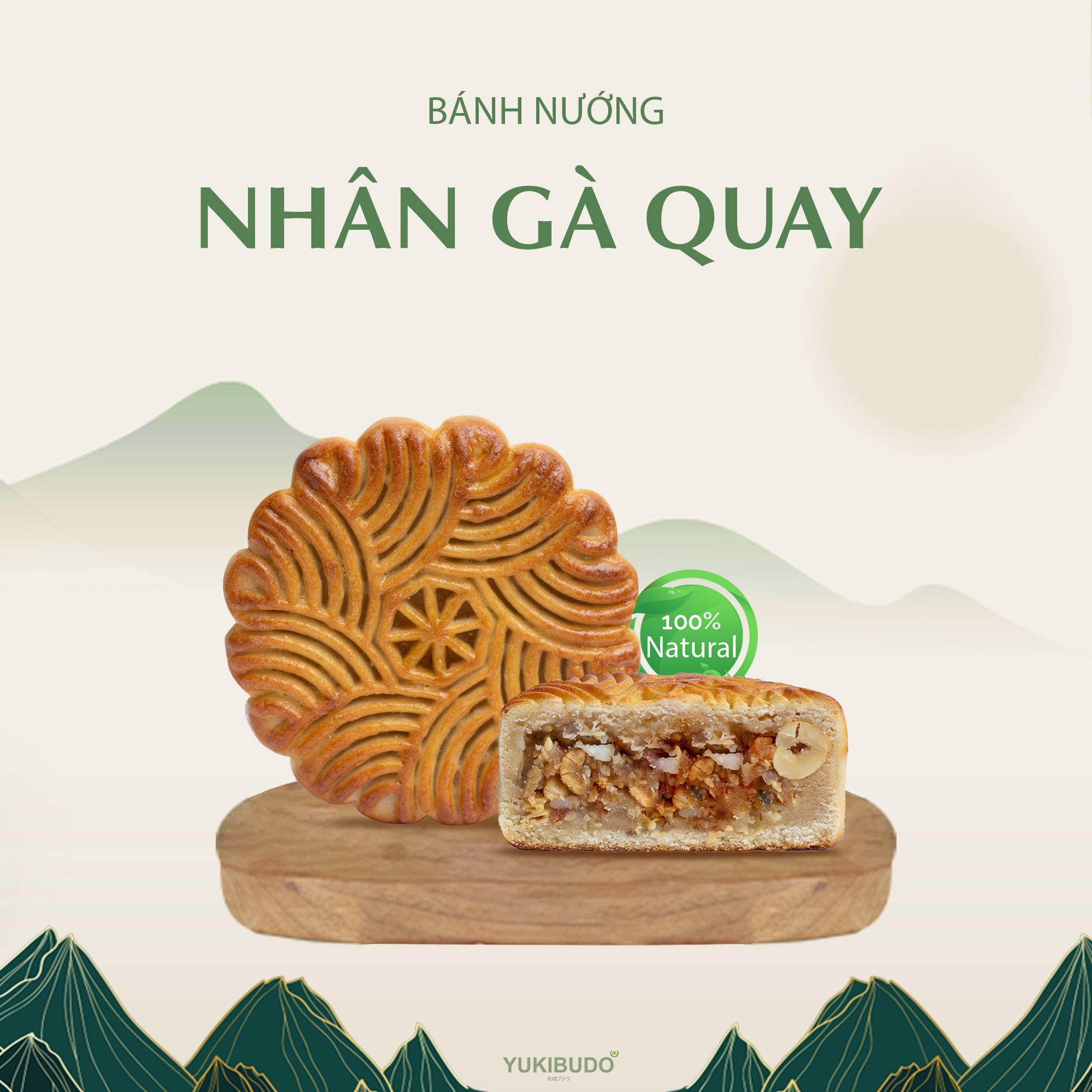 BÁNH NƯỚNG THẬP CẨM GÀ QUAY