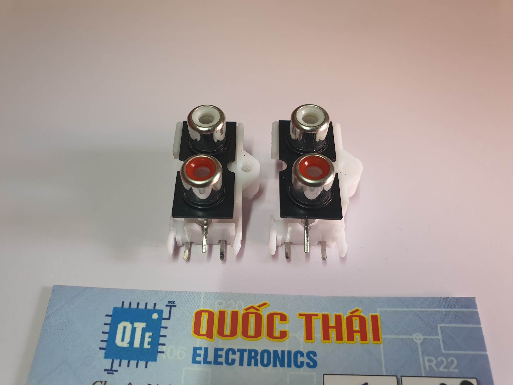 Combo 2 jack av 2 lỗ