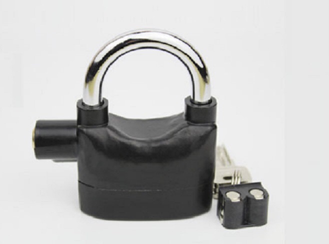 [HCM]KHÓA CHỐNG TRỘM MẪU MÃ KINBAR ALARM LOCK ĐEN