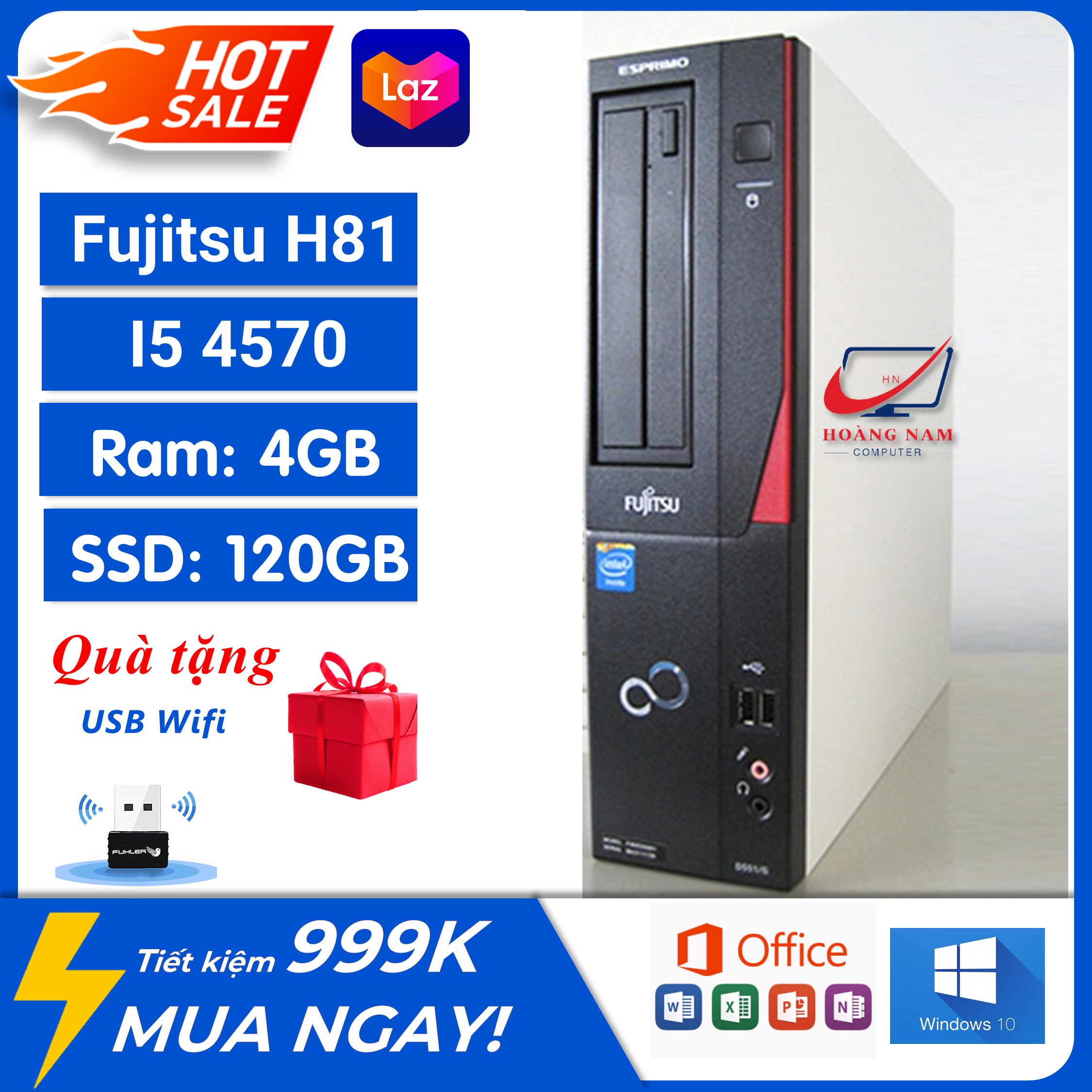 PC/タブレット ノートPC PC Đồng Bộ Core i5 ⚡Freeship⚡ Cây Máy Tính Cũ Giá Rẻ Fujitsu H81 