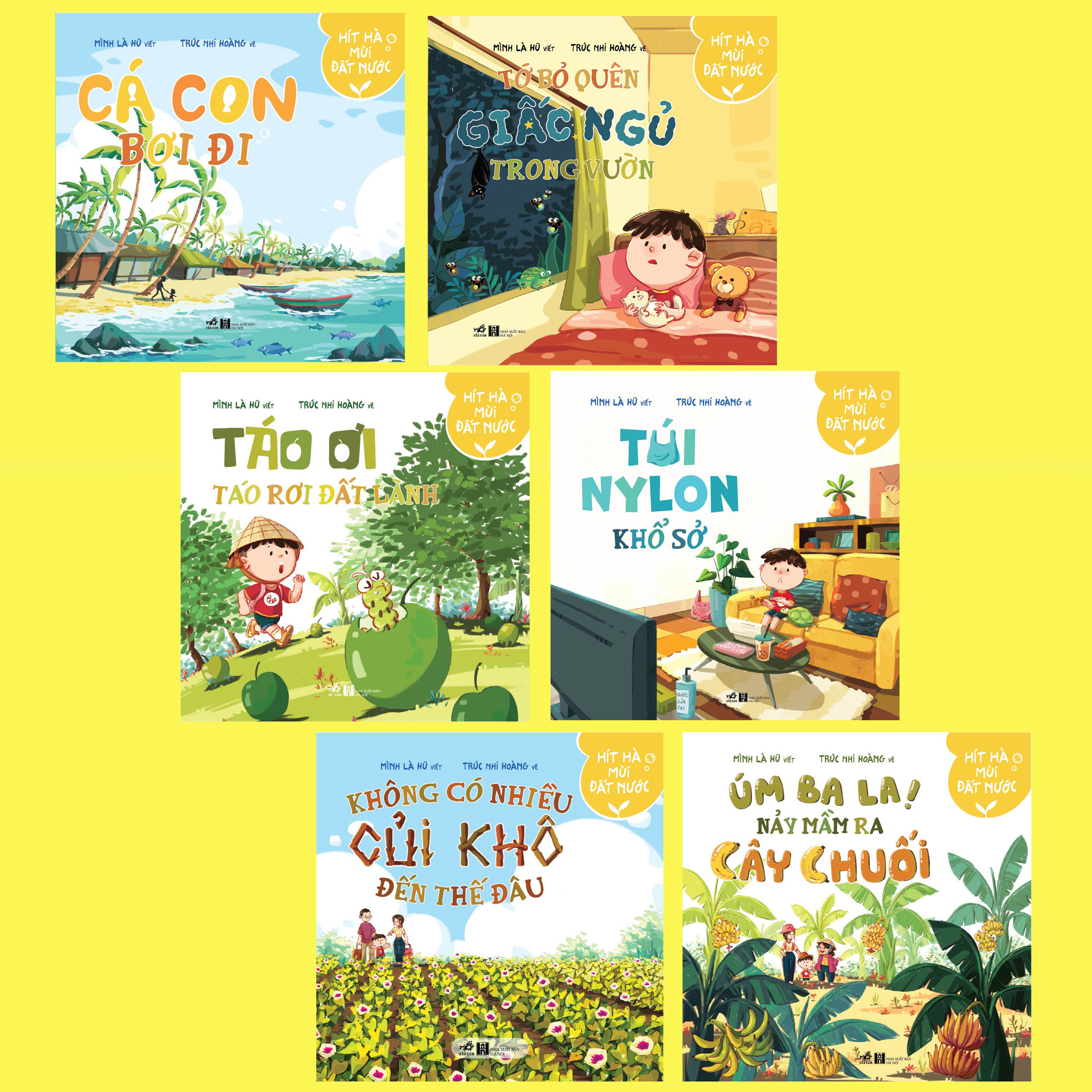 Sách - Bộ Hít hà mùi đất nước