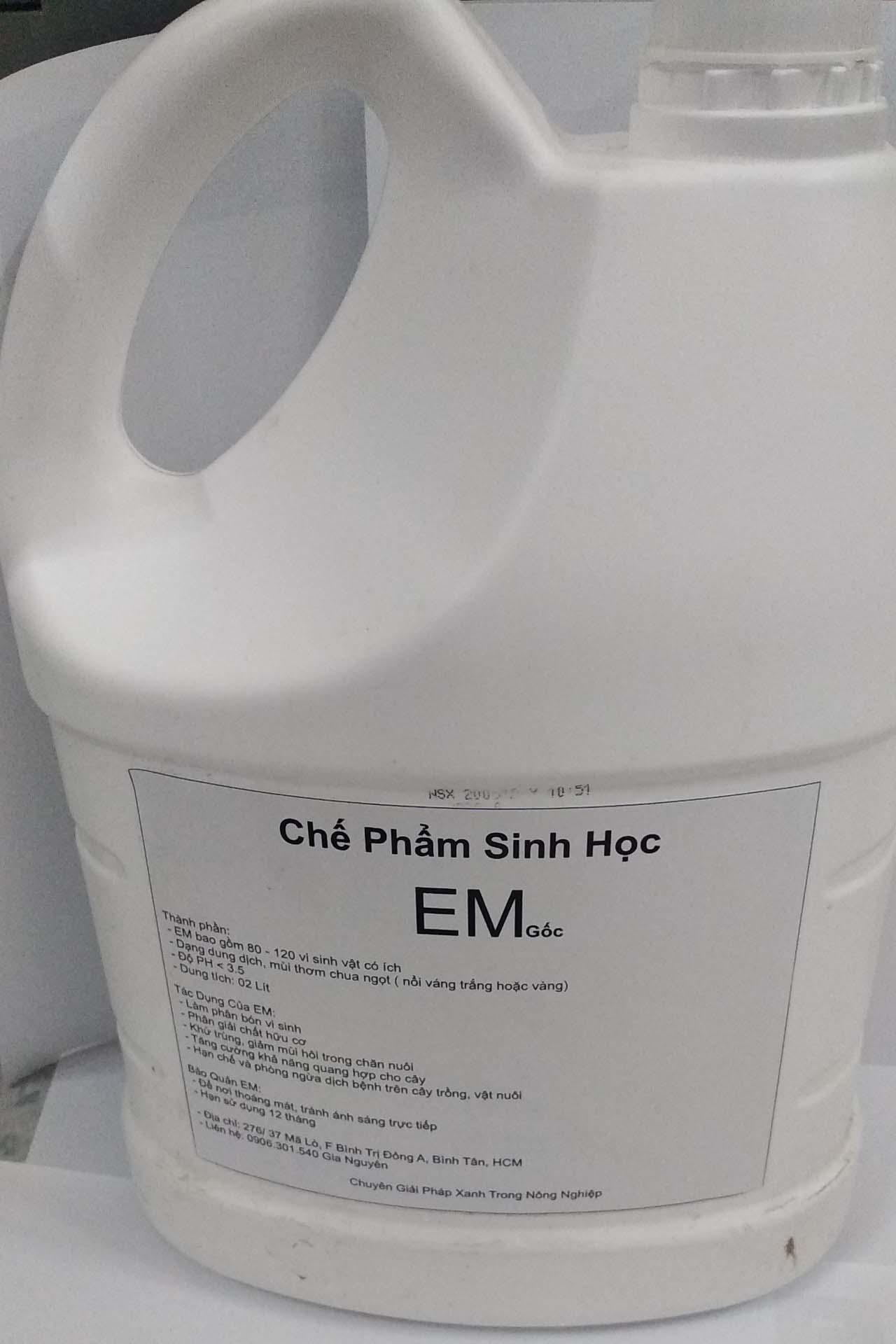 [HCM]Dung Dịch EM Gốc BOBIO 2 Lít