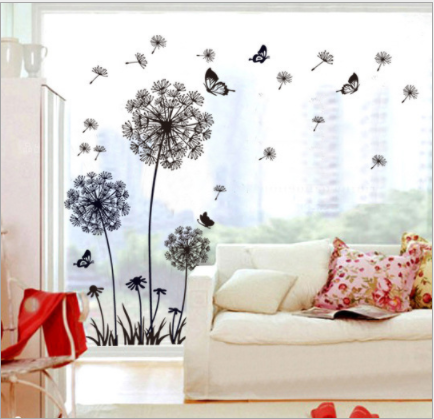 Decal dán tường Bồ công anh  GN108