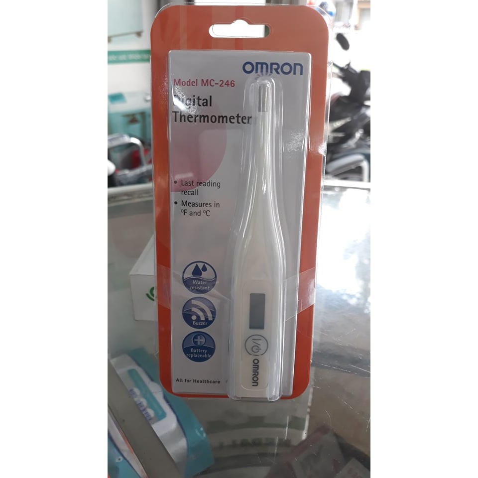 [HCM][CHÍNH HÃNG] NHIỆT KẾ ĐIỆN TỬ NHẬT BẢN OMRON MC-246