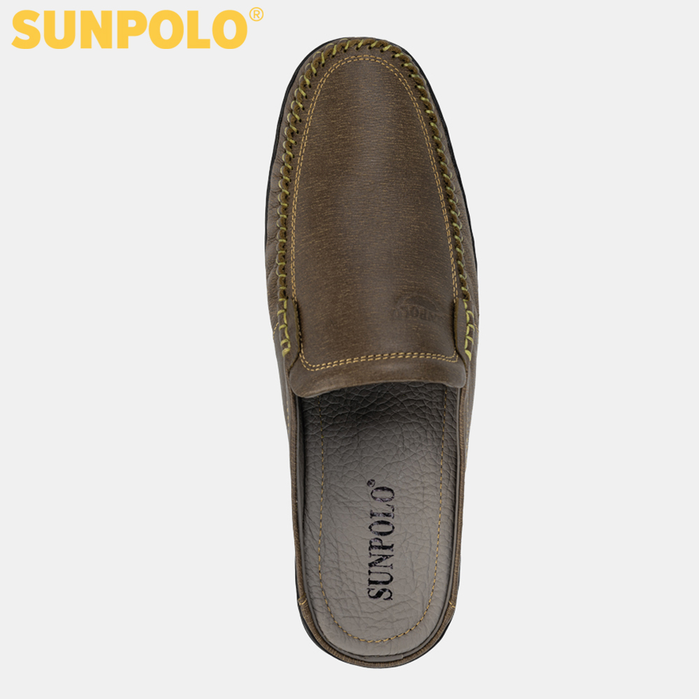 men leather vietnamese SPO218 (mossy, brown)