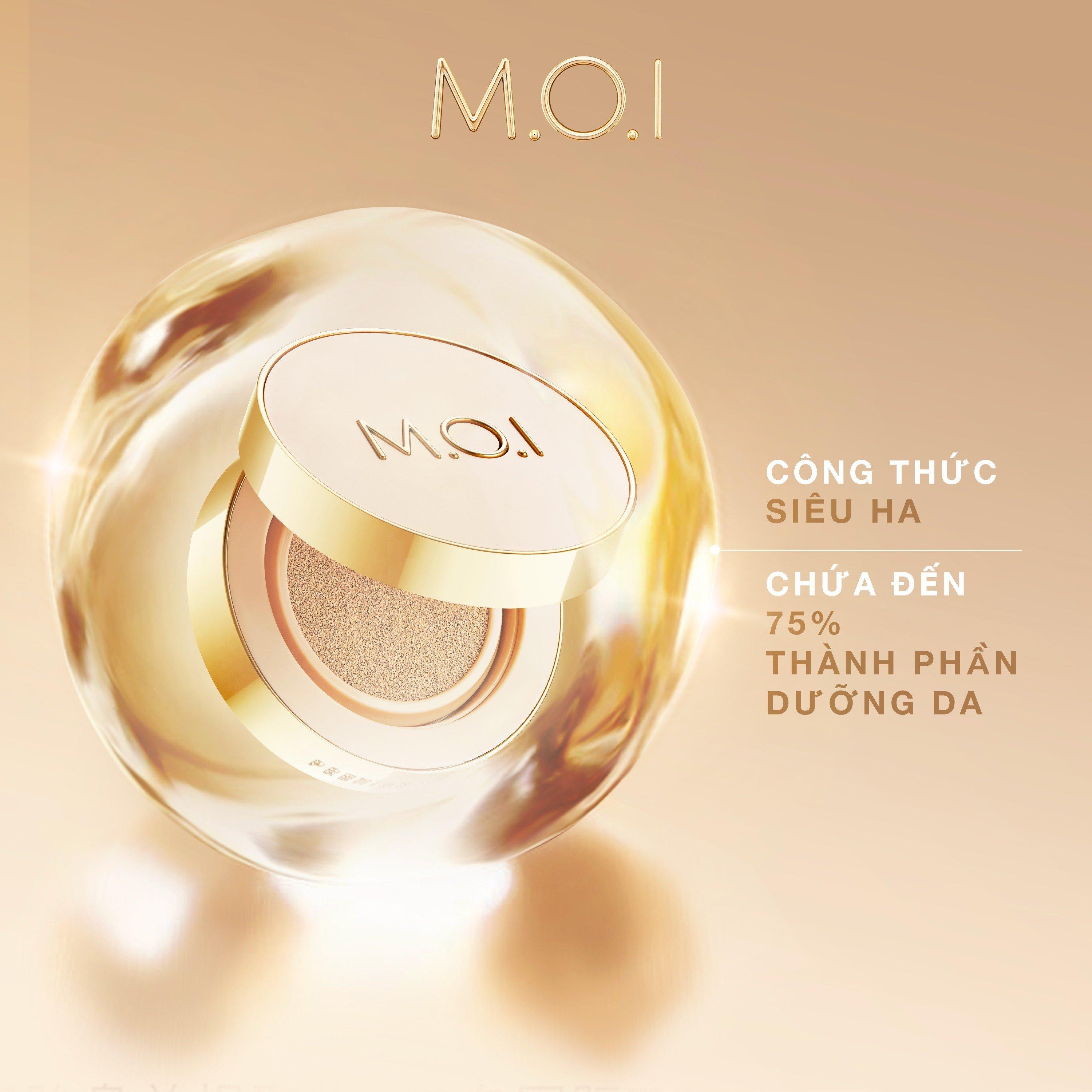 Combo Phấn nước Premium Baby Cushion và Phấn phủ M.O.I (tùy chọn màu)