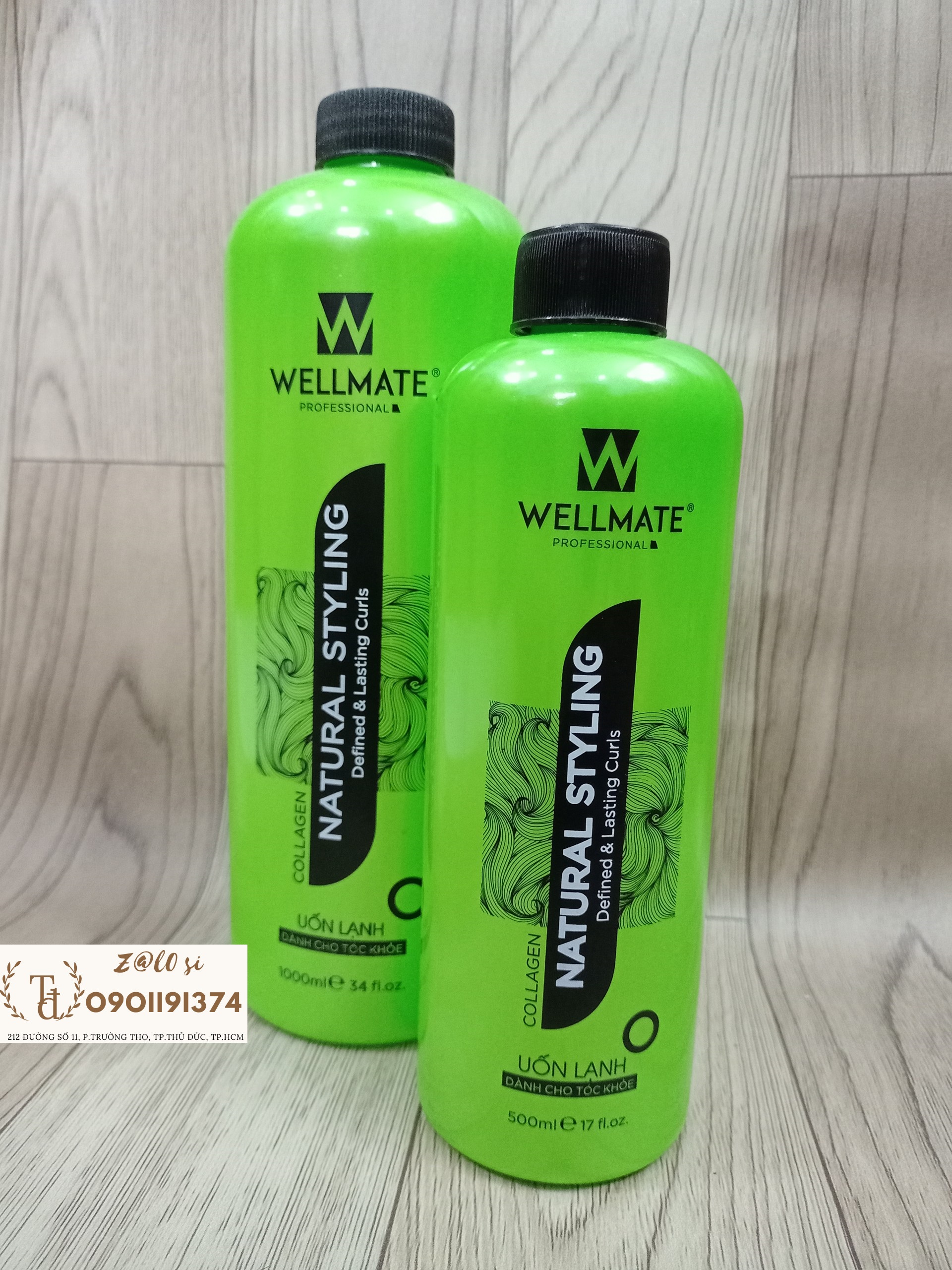 1 chai uốn lạnh số 0 wellmate