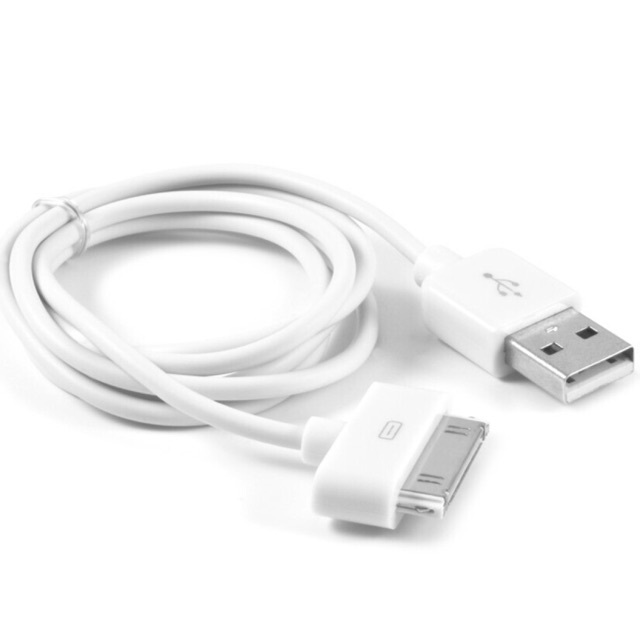 Cáp sạc bọc dù dành cho iPhone 3 4 4S và iPad 1 2 bọc dù- dài 1m