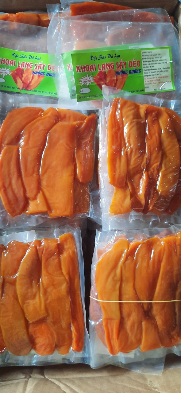 250g khoai lang mật sấy dẻo - SAM LÊ SHOP