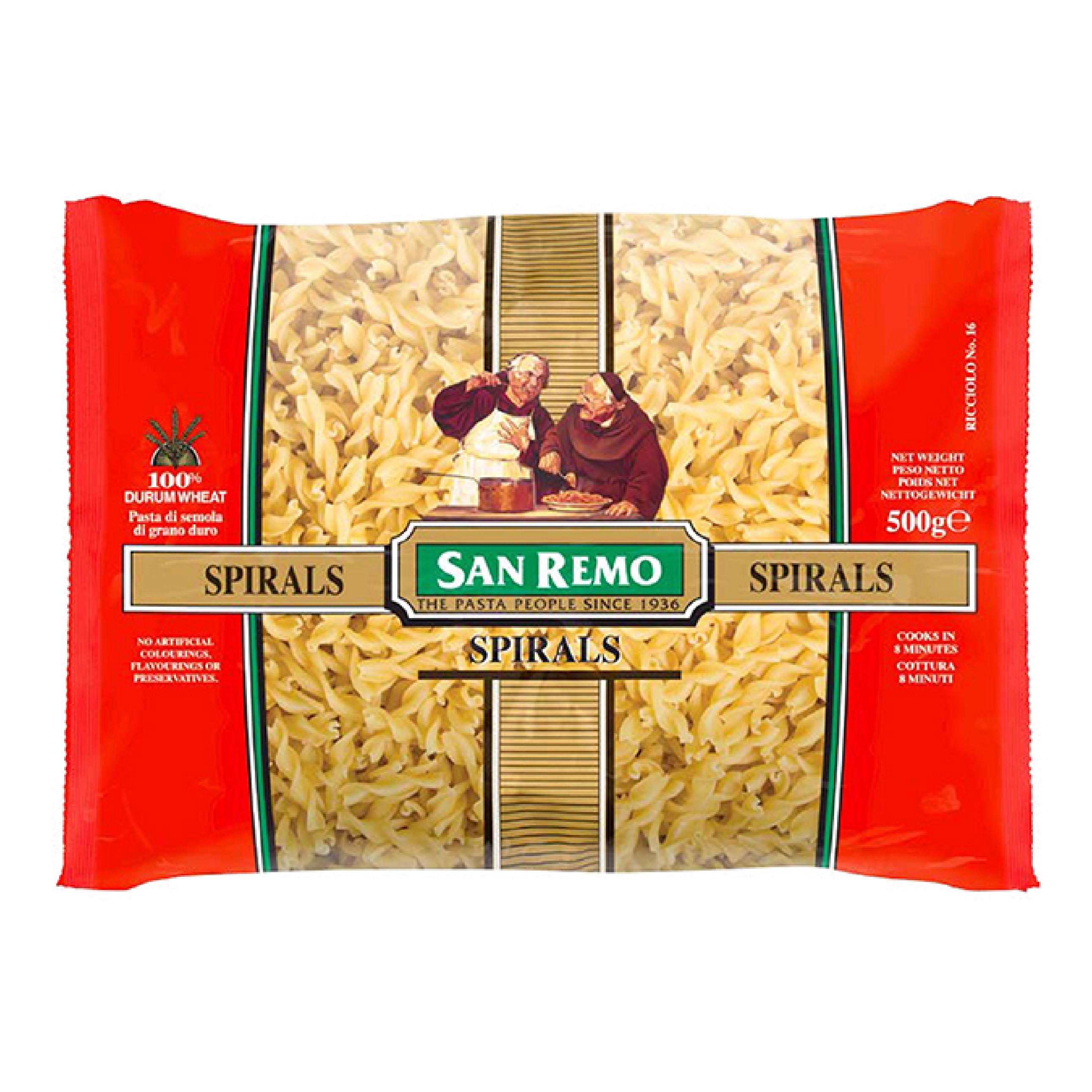 Nui Spirals San Remo 500g No.16