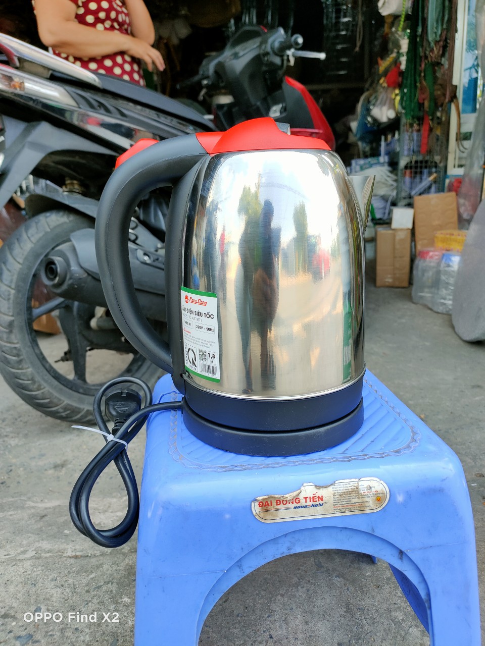 [HCM]Ấm siêu tốc Rạng Đông loại 1.8 Lít inox SUS 304