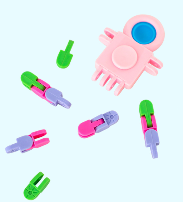 Đồ Chơi Trẻ Em Con Quay Spinner Hình Con Người - Pop IT [GIÁ RẺ]