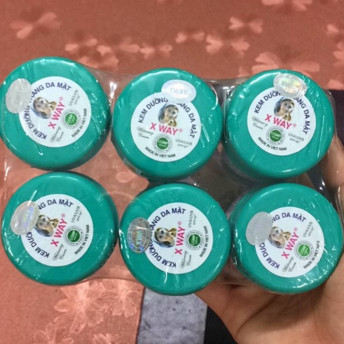 [HCM]Kem Dưỡng Trắng Da Mặt XWAY 8g