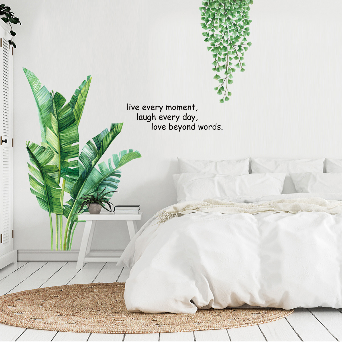 Decan Dán Tường An Phú Decor Cây Chuối Cảnh