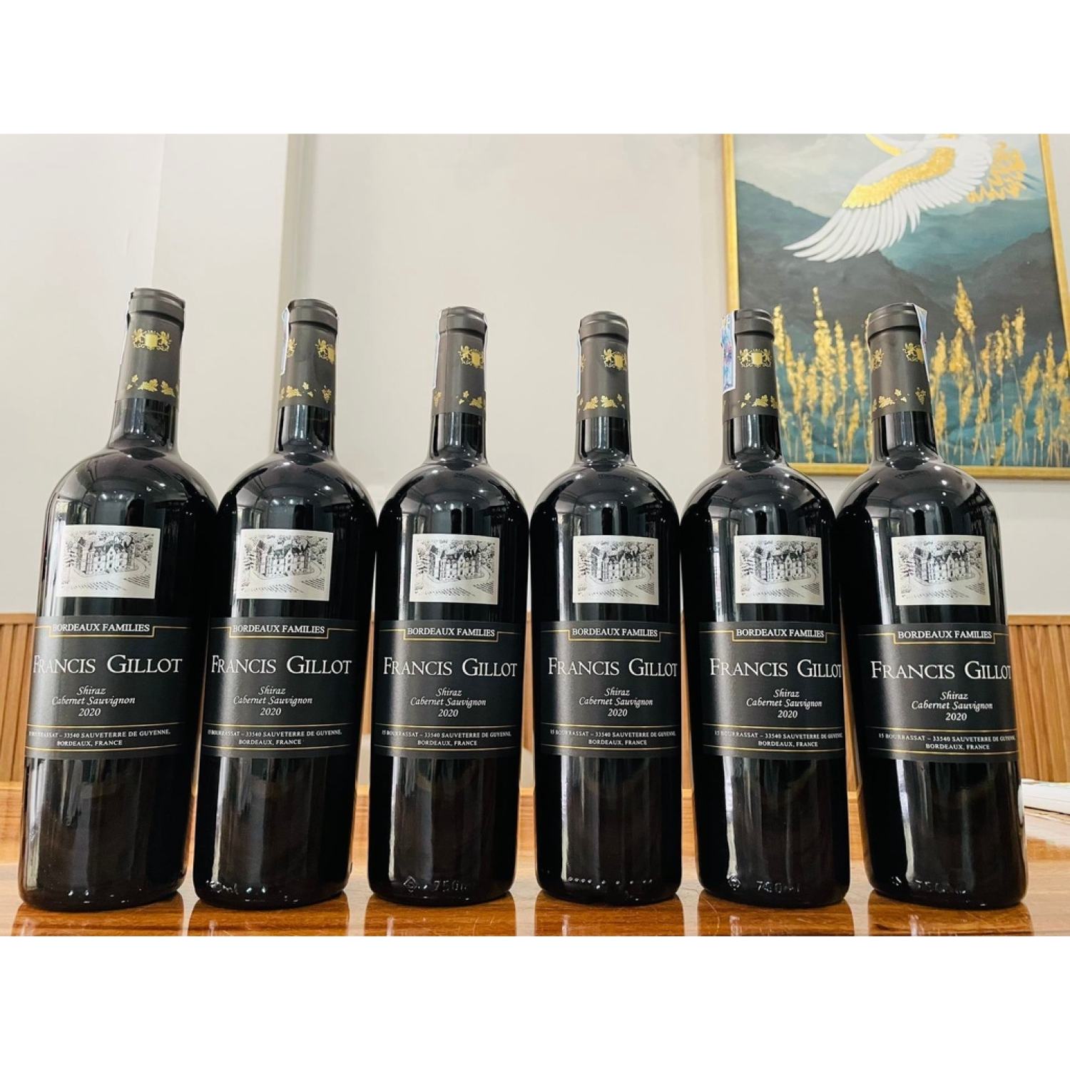 Vang Pháp FRANCIS GILLOT Shiraz Cabernet 13,5%