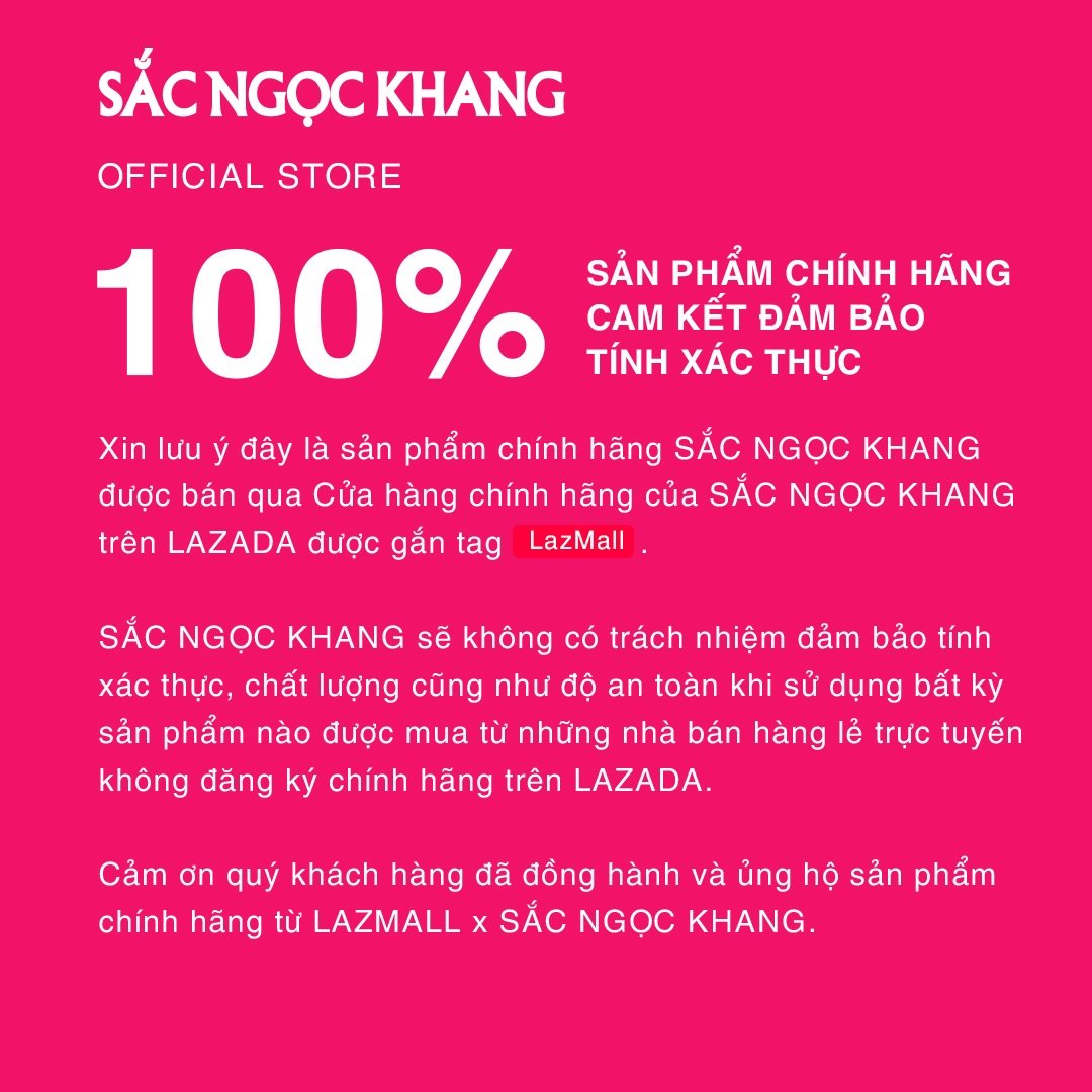 Combo chăm sóc da ngày và đêm gồm Kem dưỡng ban đêm 10g và kem chống nắng Sắc Ngọc Khang 50g II