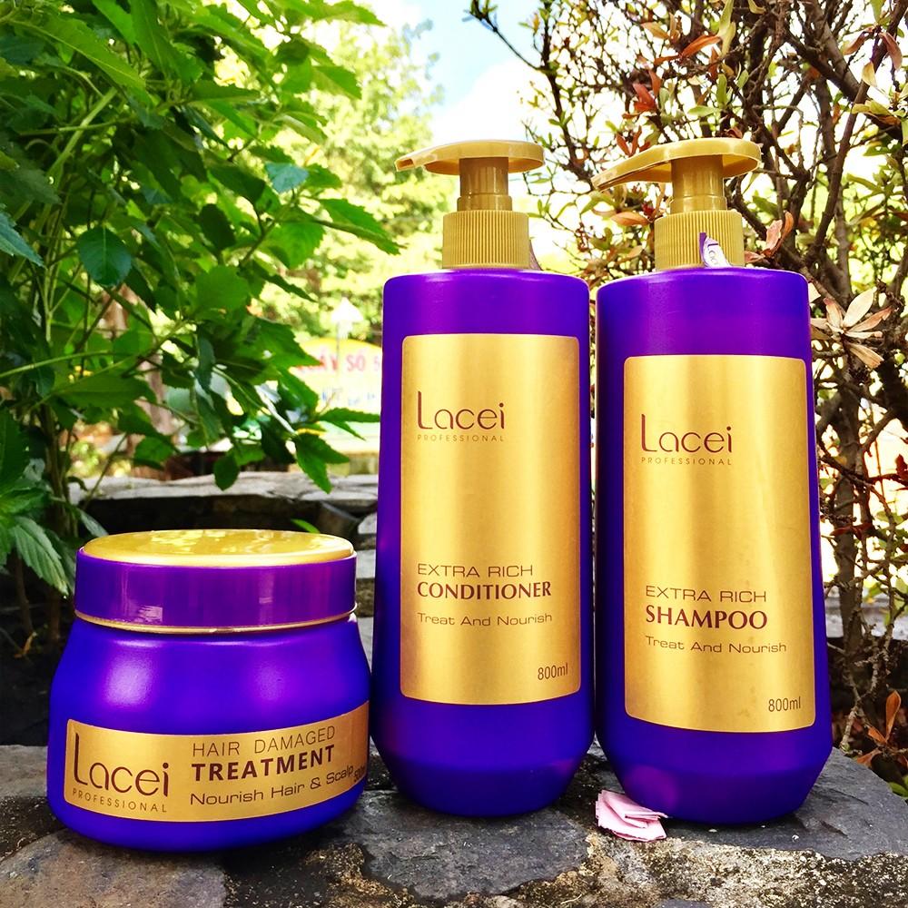 [HCM]Dầu xả phục hồi tóc Extra Rich Conditioner Lacei 800ml